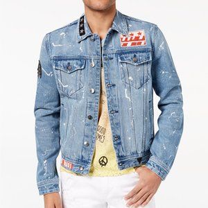 dillon patch denim jacket